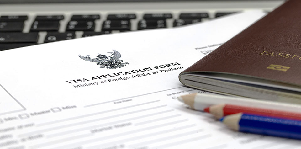 thailand tourist visa application online