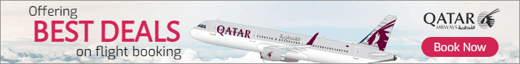 Book Flights at Qatar Airways